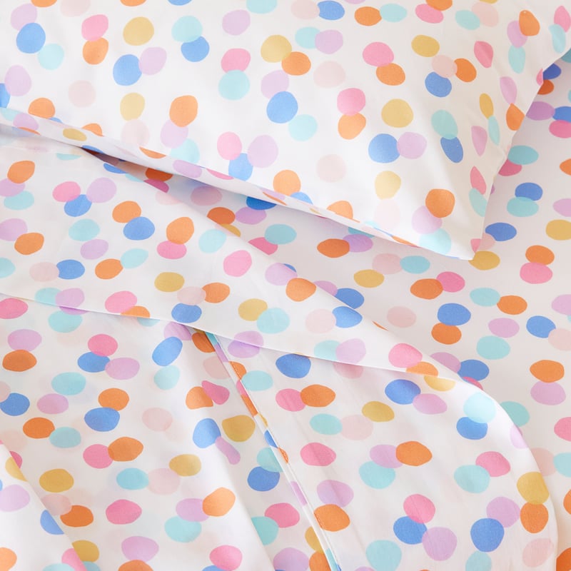 Confetti Multi Cot Sheet Set