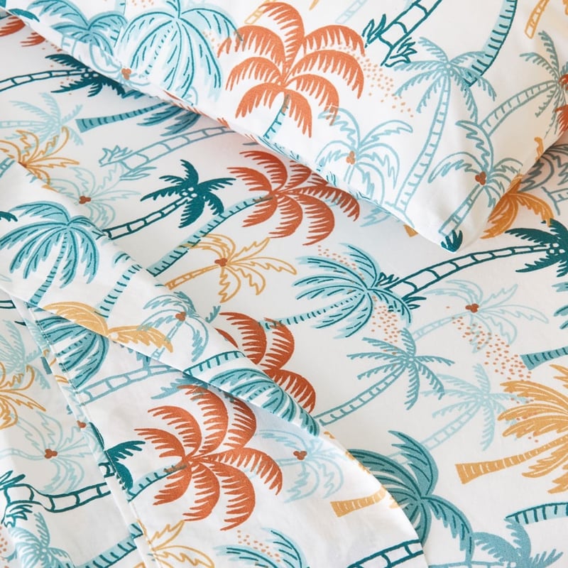 Palm Paradise Cot Sheet Set 