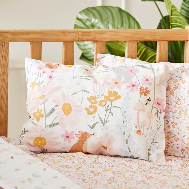 Blossom Meadow Cot Quilt Cover Set