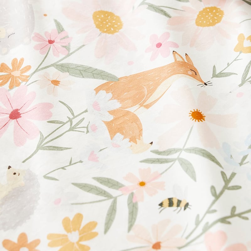 Blossom Meadow Cot Quilt Cover Set