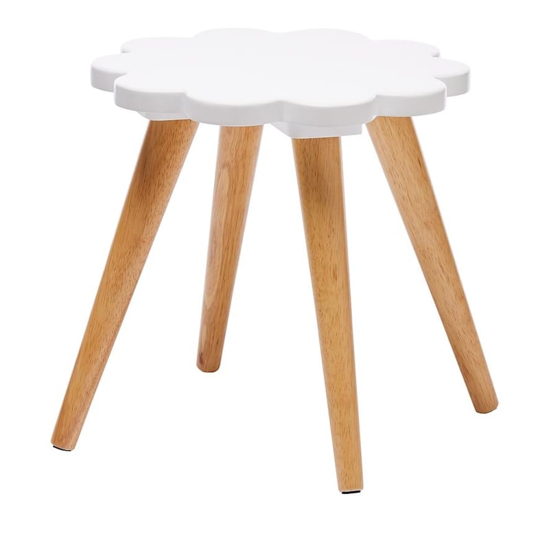 Daisy White Stool