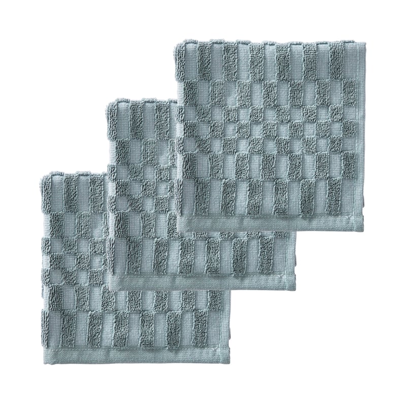 Boston Sea Blue Check Towel Range