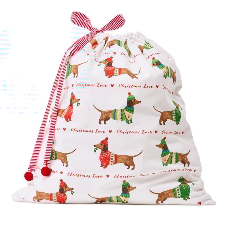 Christmas Love Festive Santa Sack