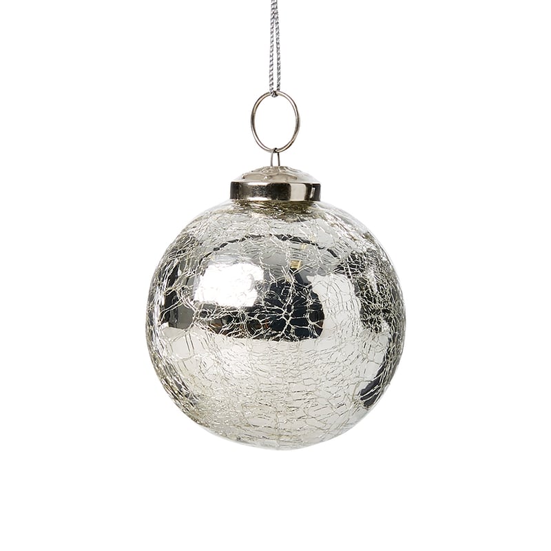 Mercury Silver Ball Bauble