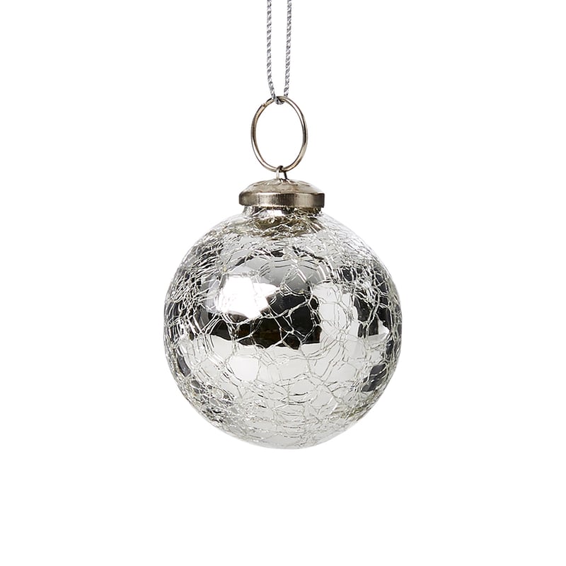 Mercury Silver Ball Bauble