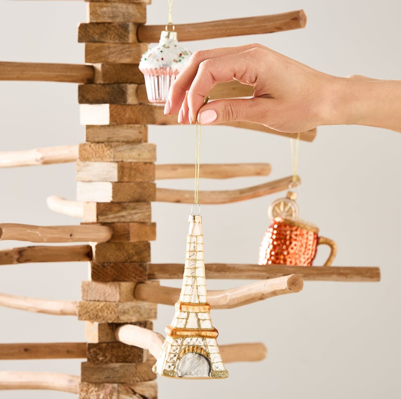 Eiffel Tower Vintage Glass Travel Decoration