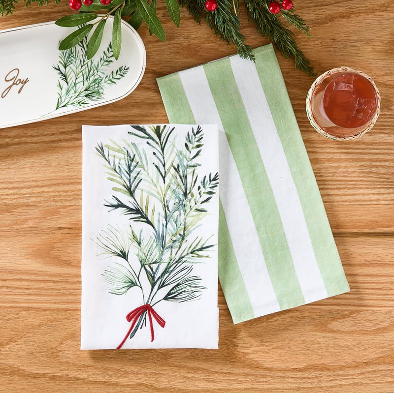 Peace Love Joy Christmas Tea Towels 2 Pack