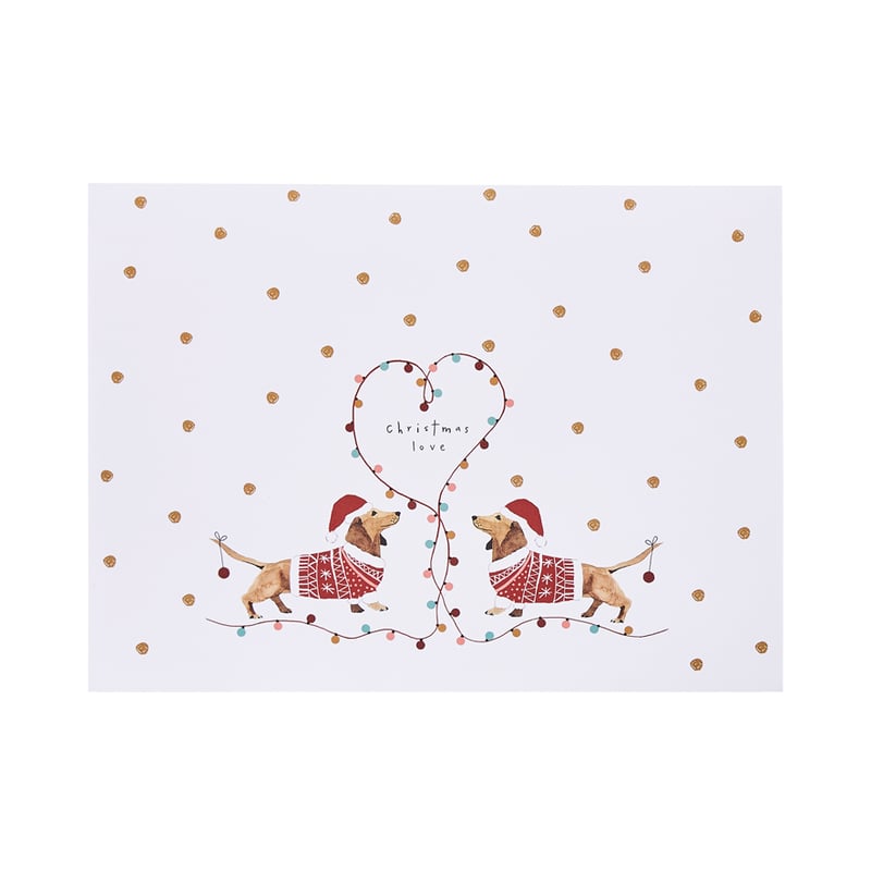 Christmas Love Christmas Novelty Paper Placemats 50 Pack