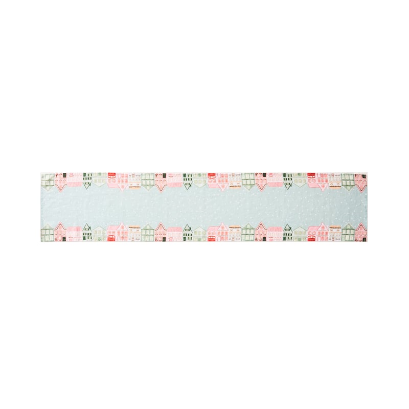 Houses Festive Table Runner
