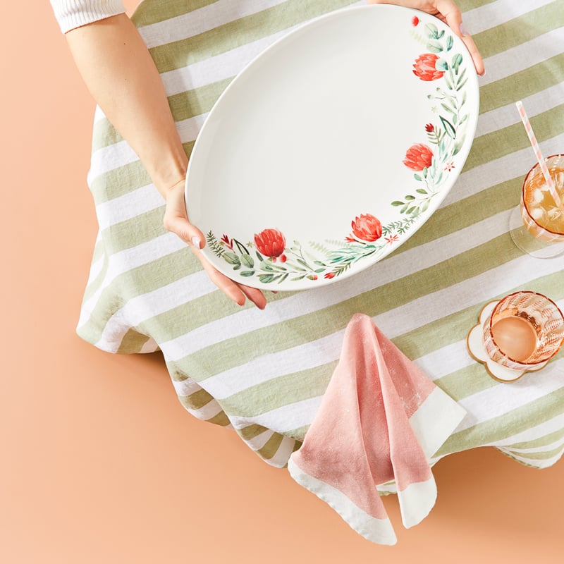 Stripe Festive Tablecloth