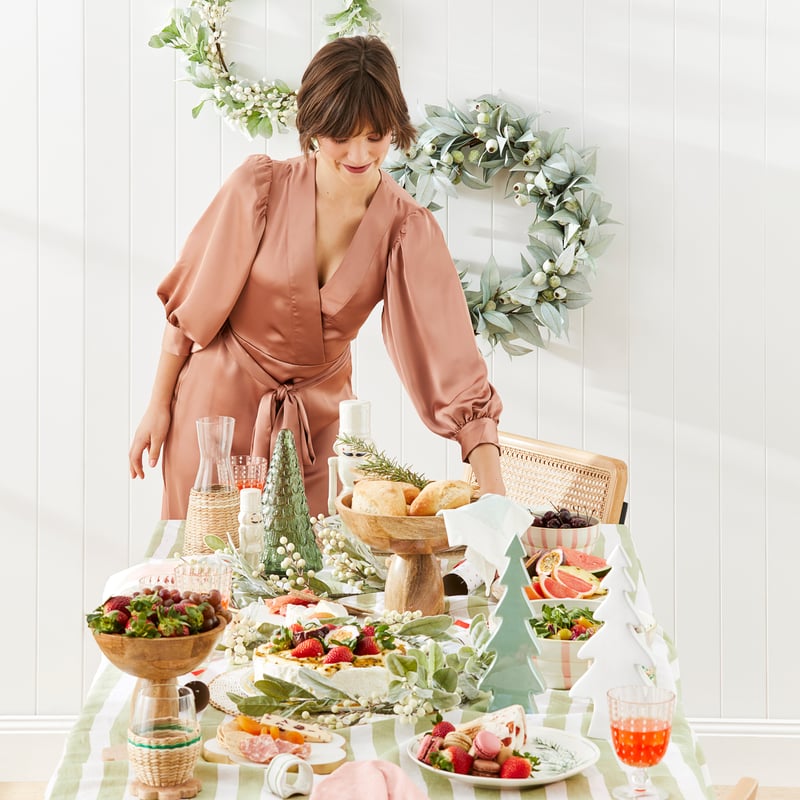 Stripe Festive Tablecloth
