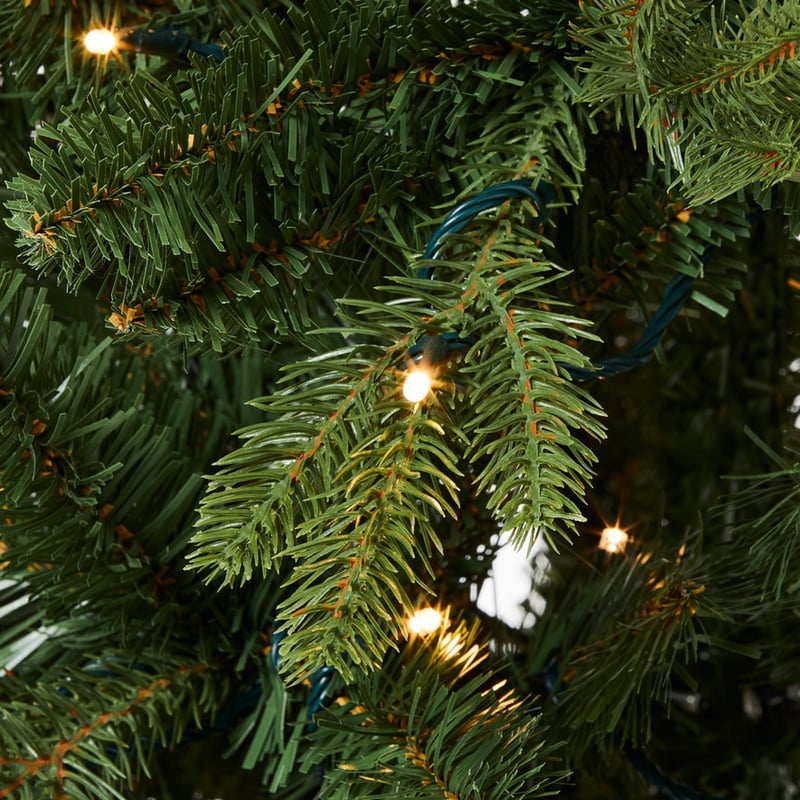 LED Green Narrow Nordic Christmas Tree 6ft