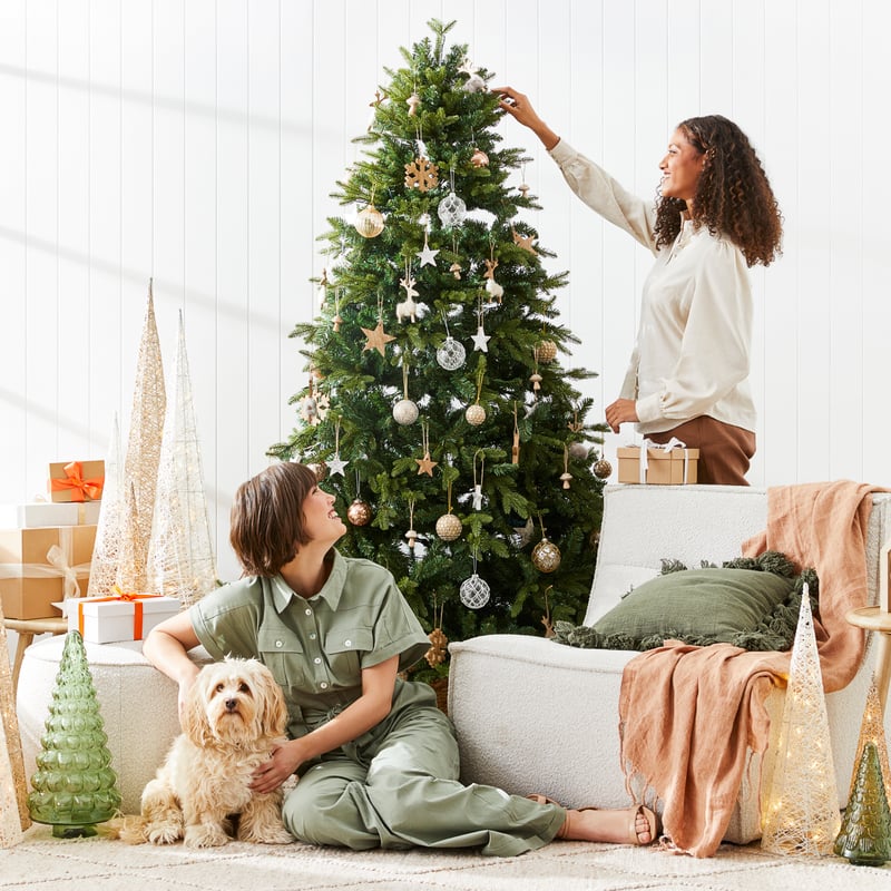 LED Green Nordic Christmas Tree 7ft
