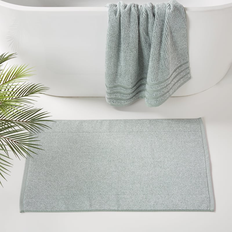 Flinders  Mint Marle Bath Mat