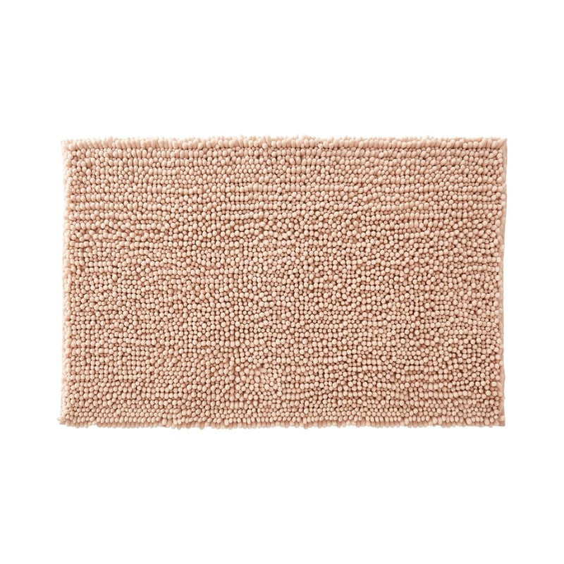 Microplush Nude Pink Bobble Bath Mat