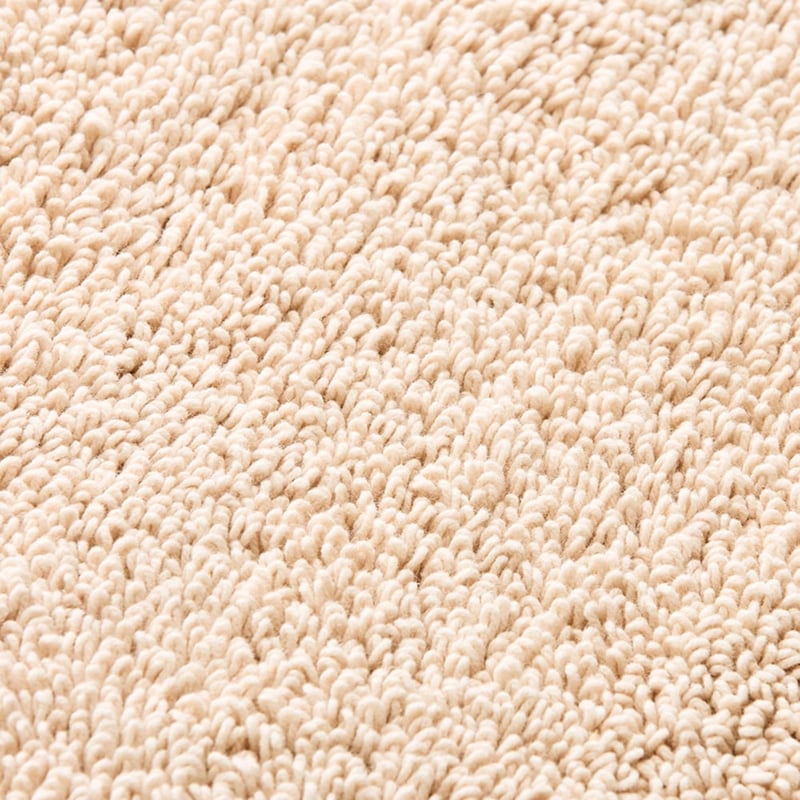 Nicola Beach Combed Cotton Circle Bath Mat