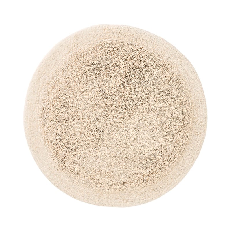 Nicola Beach Combed Cotton Circle Bath Mat