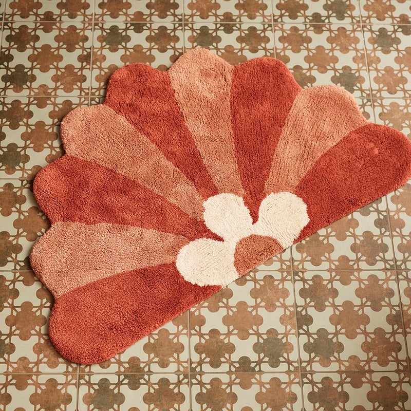 Petal Cinnamon Multi Bath Mat
