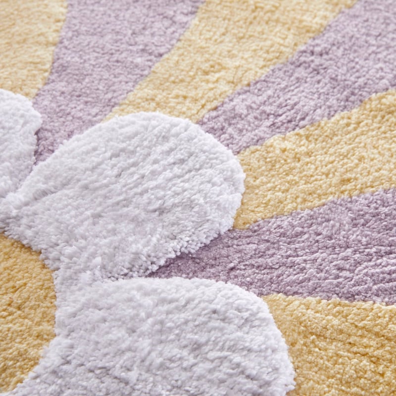 Petal Lilac Multi Bath Mat