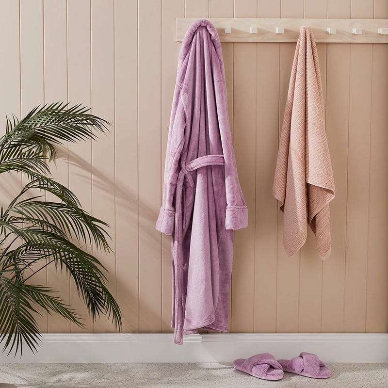 Ultra Soft Mauve Bathrobe