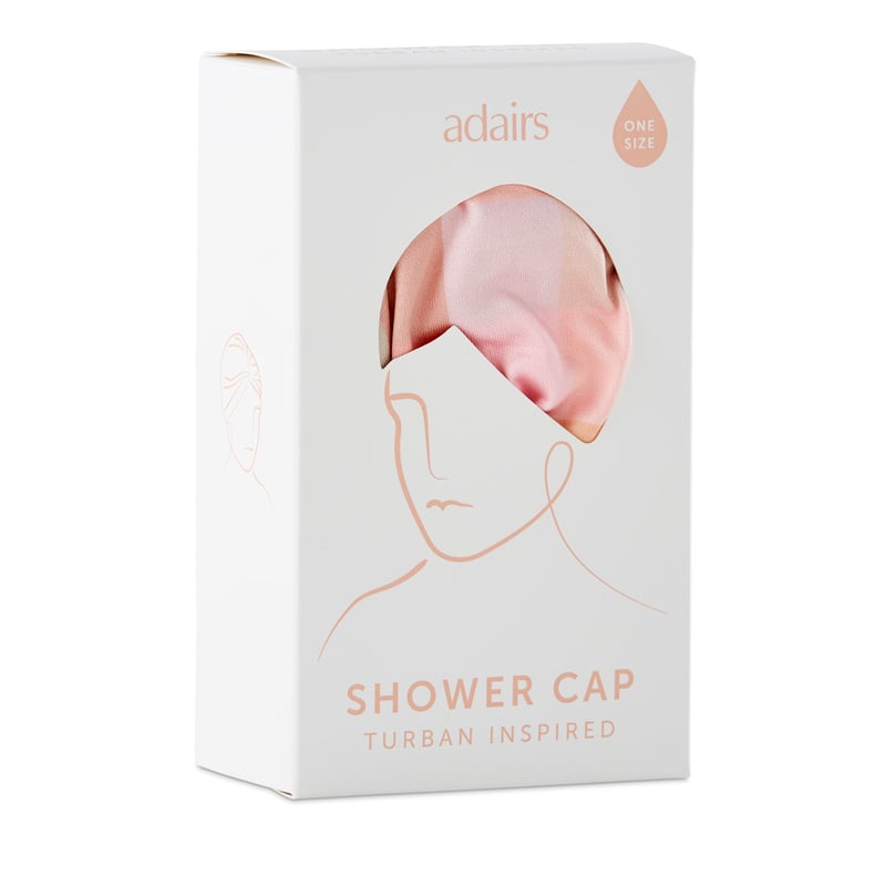 Printed Eden Check Shower Cap