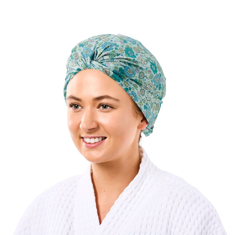 Printed Ida Floral Shower Cap