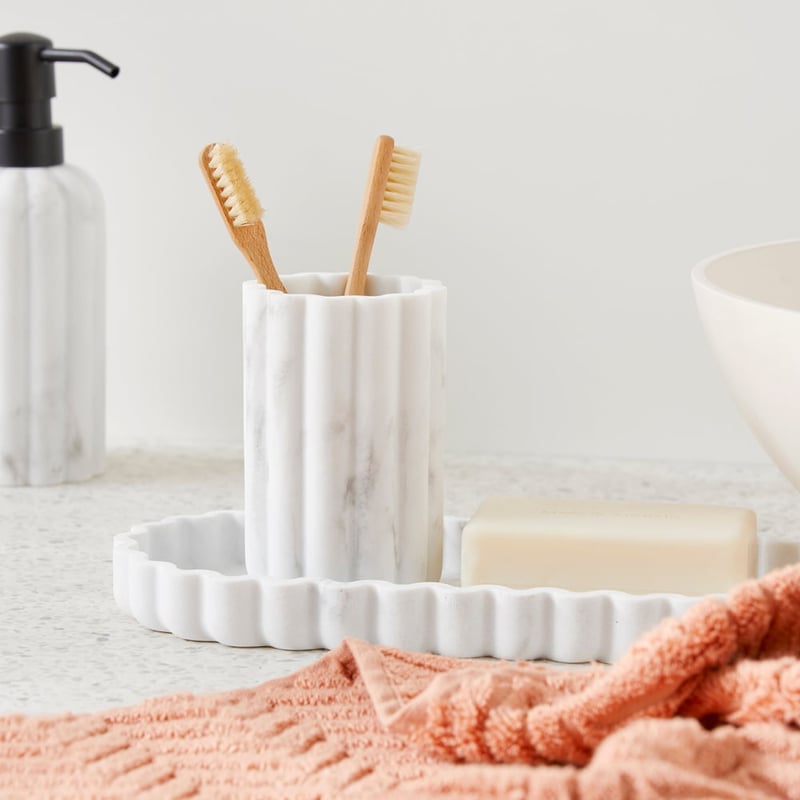 Delphine Marble Bathroom Accessories