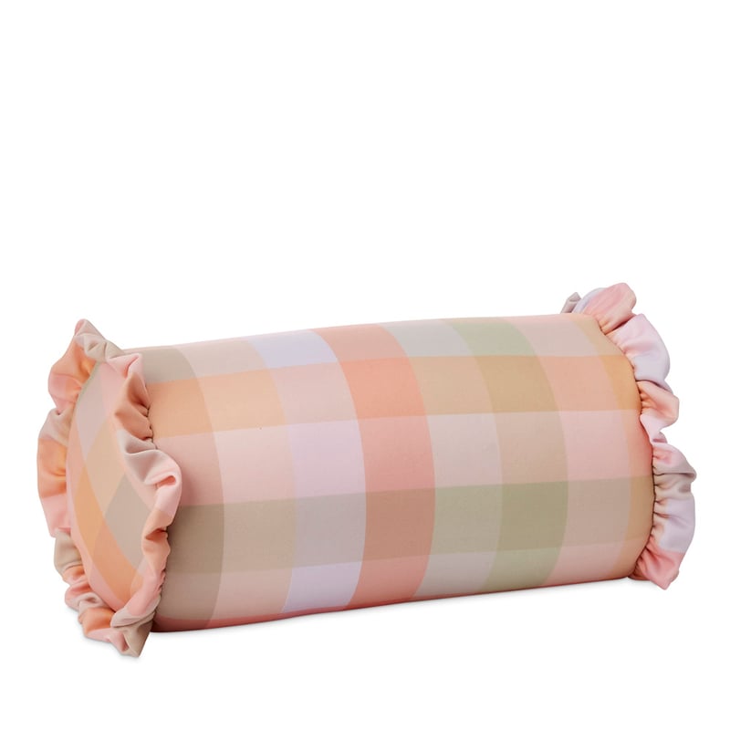 Eden Check Cylinder Beach Pillow