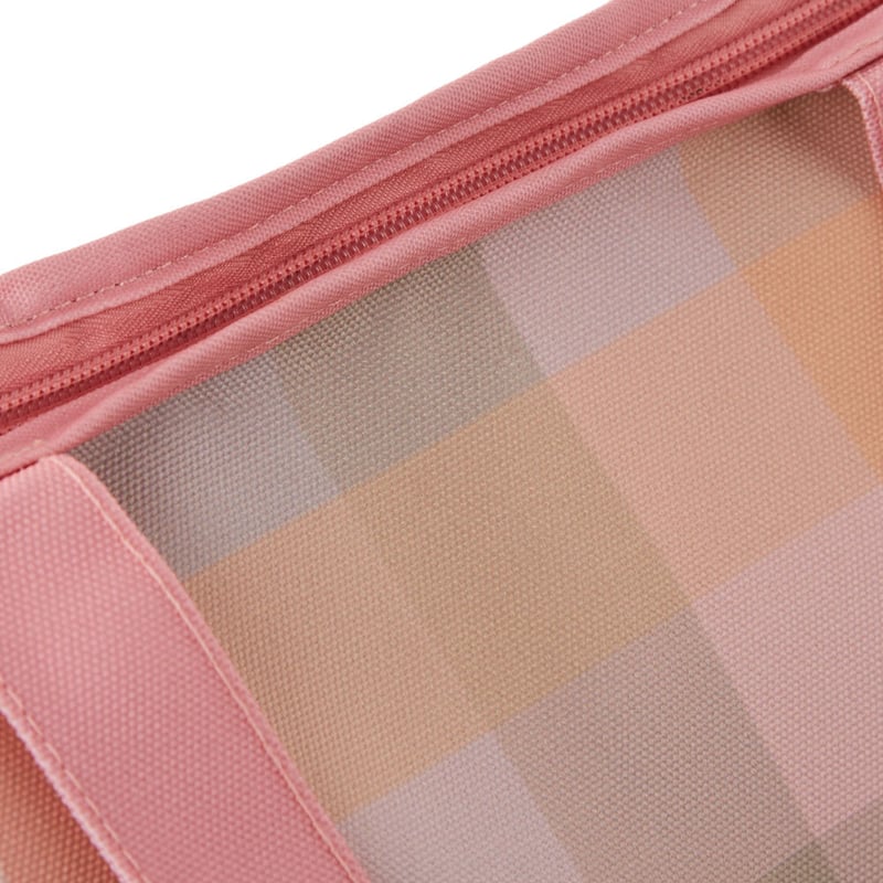 Eden Check Canvas Beach Cooler Bag