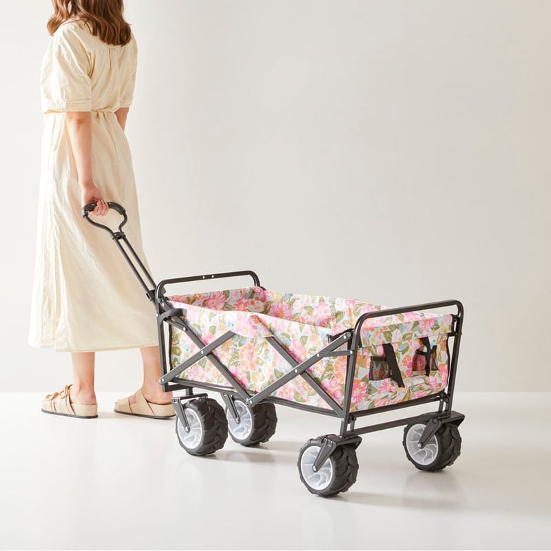 Byron Floral Blue Beach Trolley