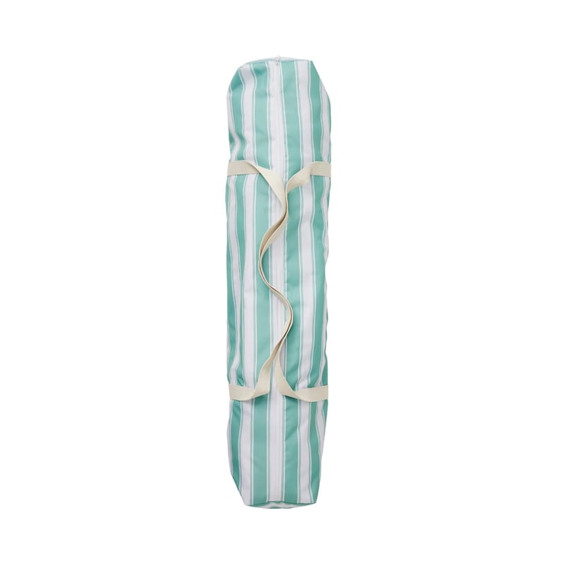 Evergreen Stripe Beach Cabana