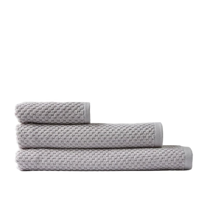 Morgan Soft Grey Towel Range