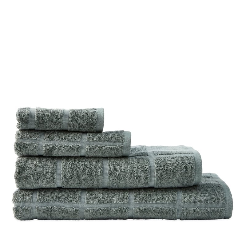 Nelson Check Seagrass Towel Range