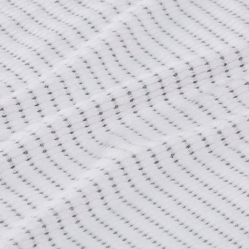 Navara Ribbed Snow Cotton Bamboo Towel Range