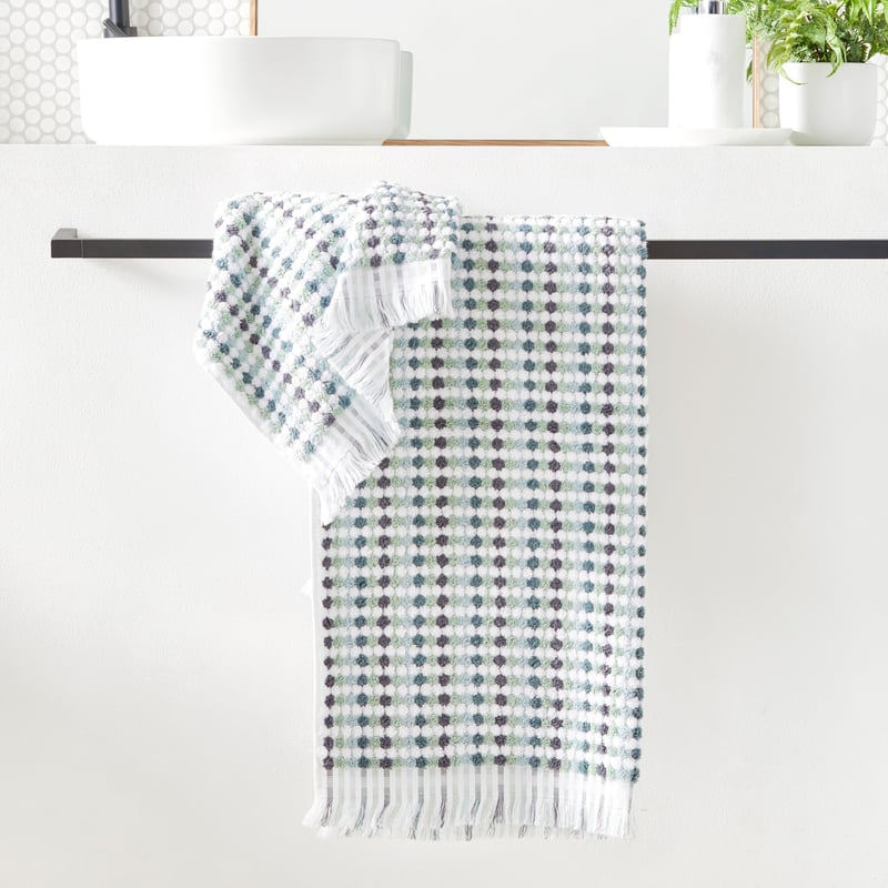 European Kadikoy Sage Multi Turkish Cotton Towel Range