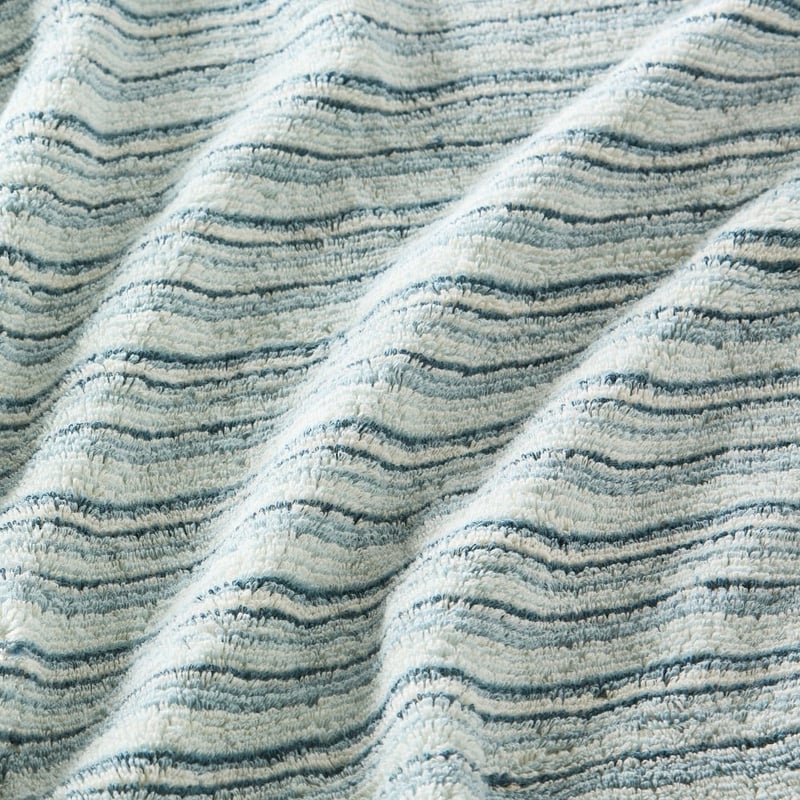 European Sienna French Blue Multi Turkish Cotton Towel Range