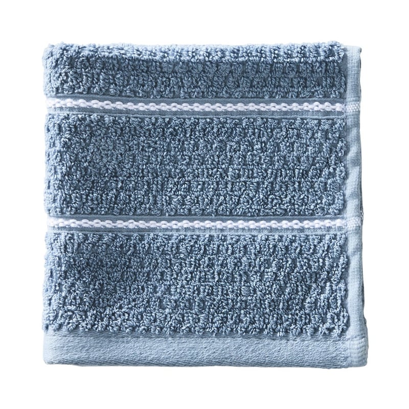 Dakota French Blue Stripe Bath Towel Range