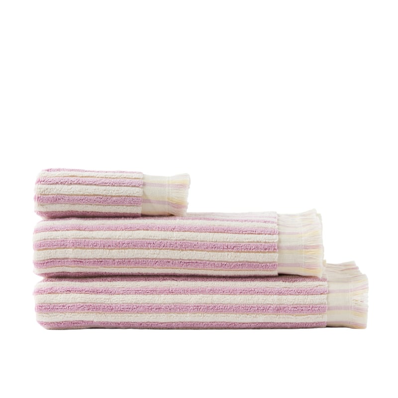 European Sophia Violet & Lemon Drop Turkish Cotton Towel Range
