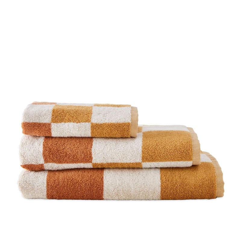 Taylor Paprika Multi Check Towel Range