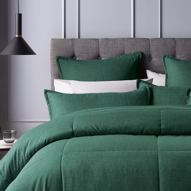 Maynard Green Comforter Set