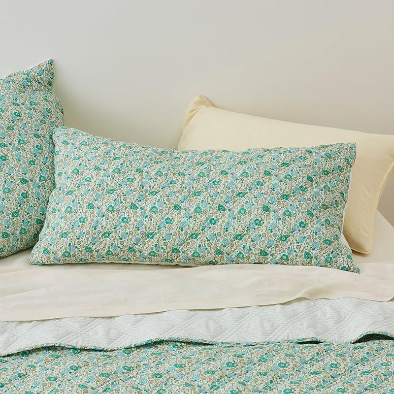 Ida Floral Printed Quilted Pillowcases