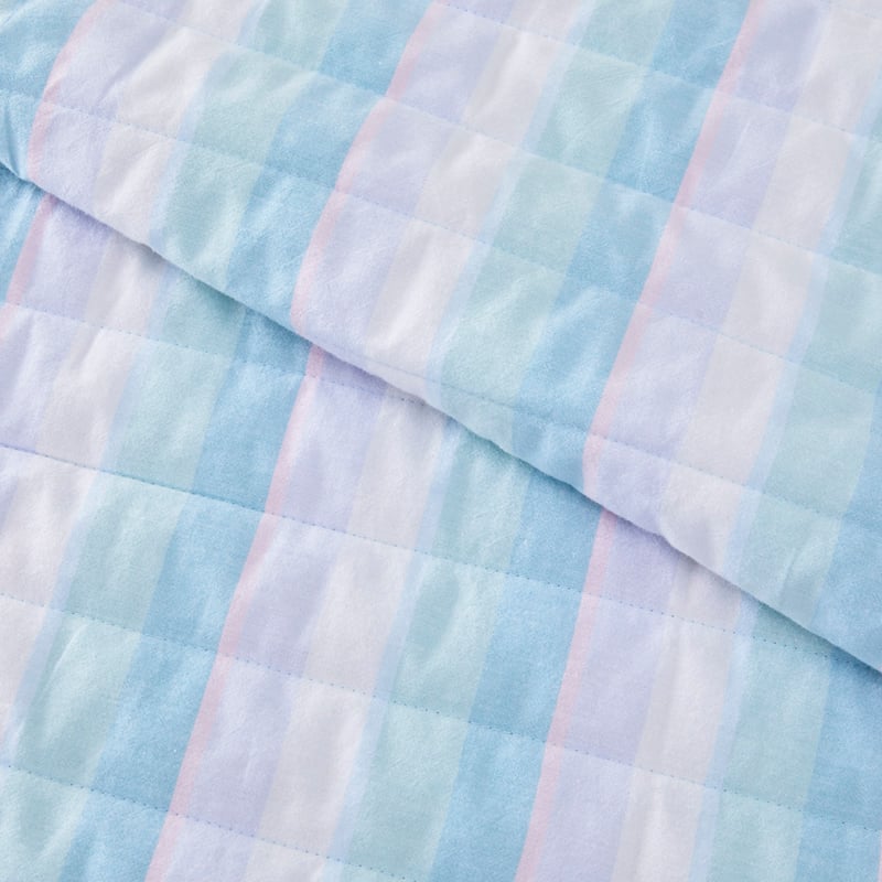 Cheerful Stripe Sorbet Quilted Pillowcases