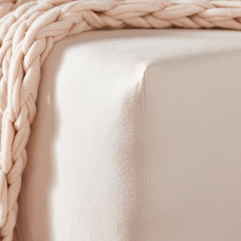 Flannelette Sand Plain Dye Sheet Separates
