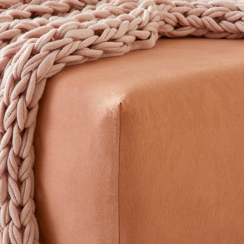 Flannelette Clay Plain Dye Sheet Separates