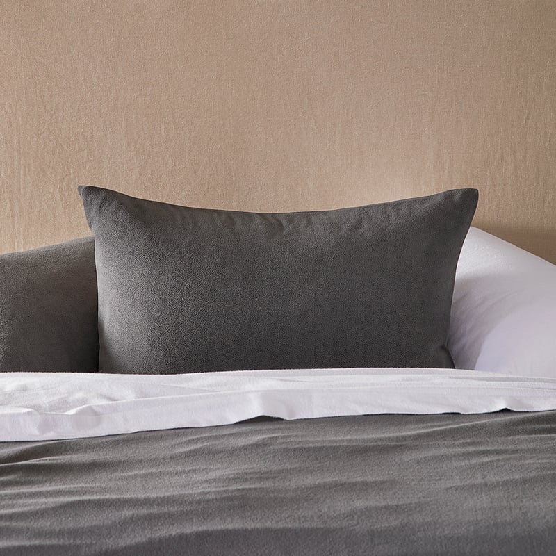 Cloud Charcoal Quilt Cover Set