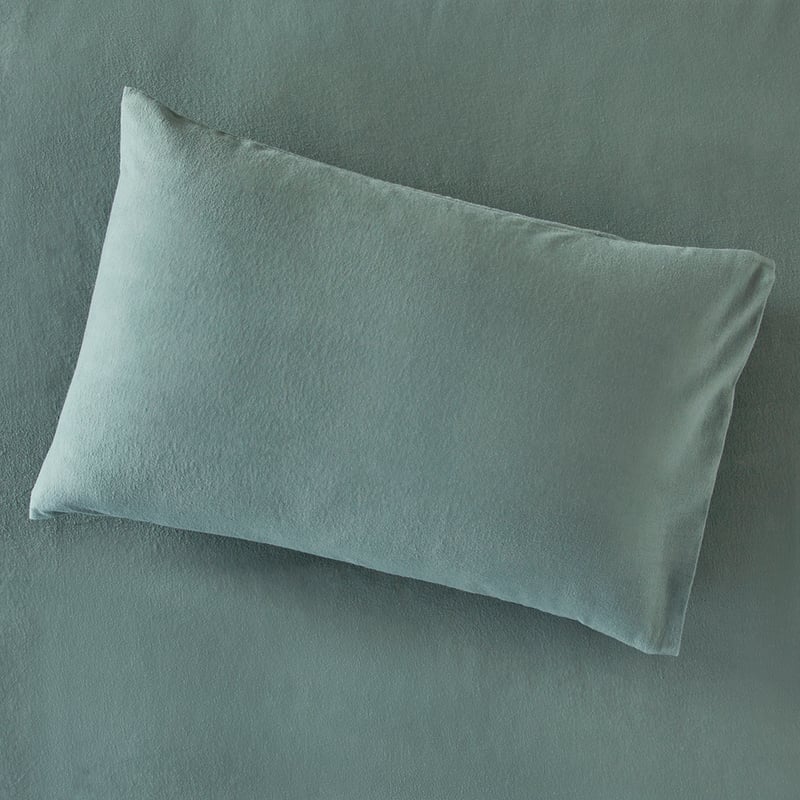 Flannelette Cypress Plain Dye Sheet Separates
