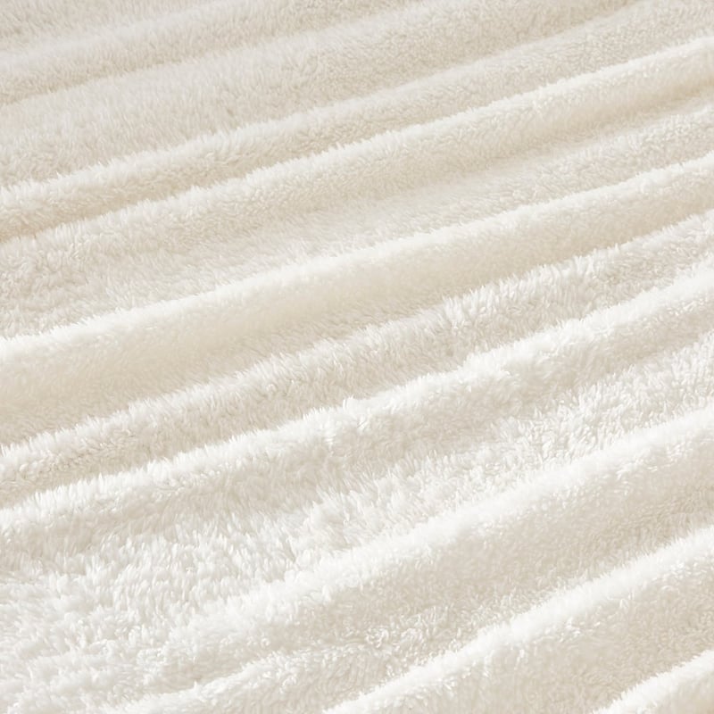 Sherpa Natural Quilt Cover Set