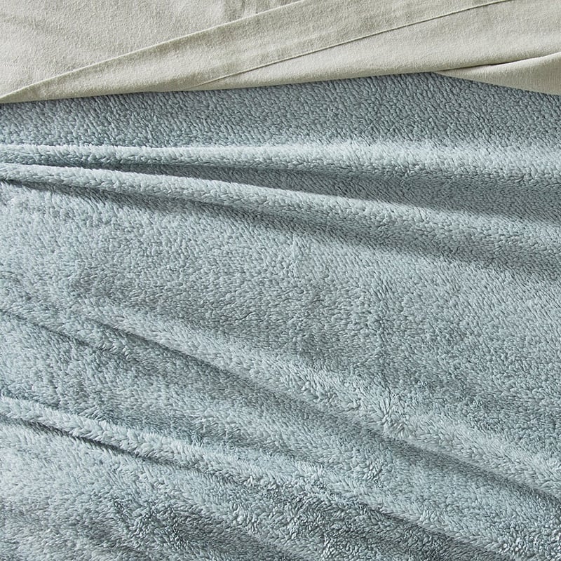 Sherpa Sage Quilt Cover Set