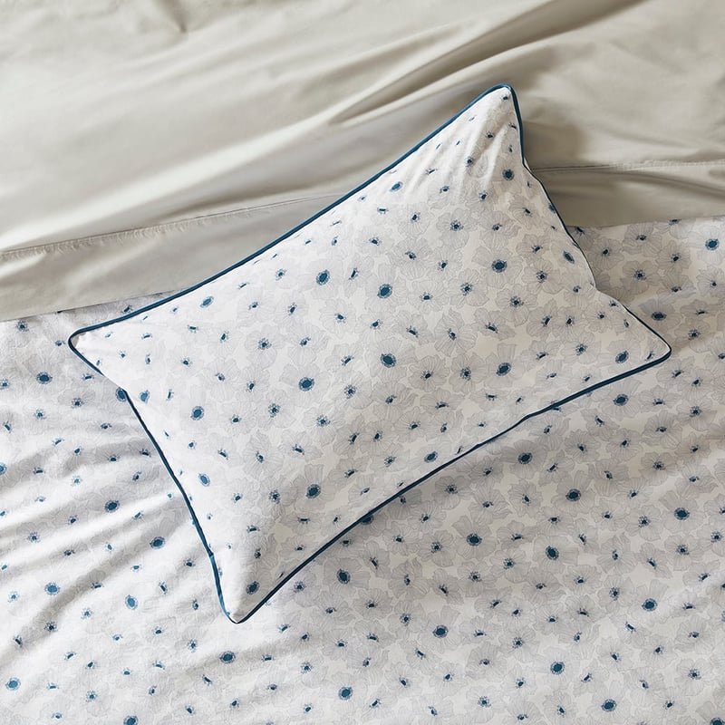 Blossom Blue Quilt Cover Set