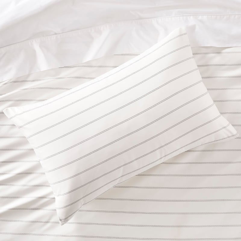 White Stripe Stitch Quilt Cover Set + Separates